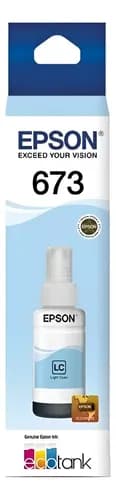 Tinta Epson 673 Color Claro Ligth T673520 T673620