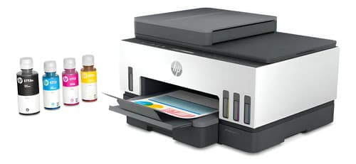 Impresora Multifuncional Hp Smart Tank 750 Wifi Dúplex Adf C Blanco