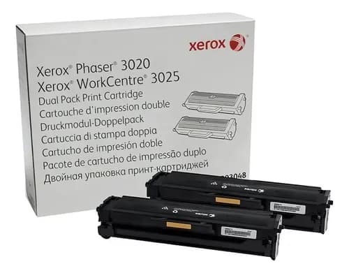 Toner Xerox 3020/3025 Alta Capacidad 106r03048 Packx2 Negro