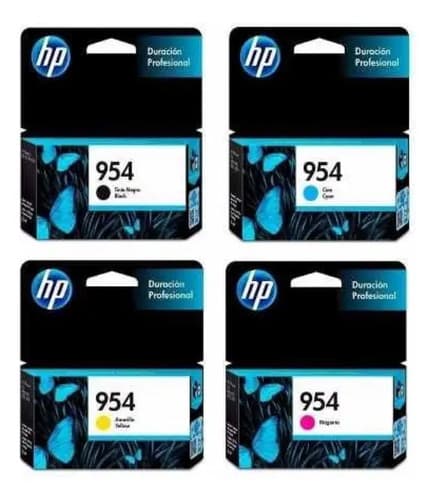 Cartucho De Tinta Hp Office Jet 954 Negro Mas 954 Colores