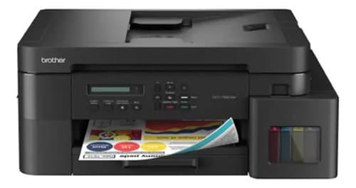 Impresora 3 En 1 Brother Dcp-t830dw Inyección De Tinta Negro