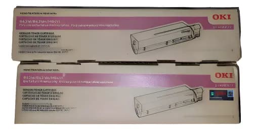 Toner Oki 44917617 B431d B431dn 461 Mb 491 Original Negro
