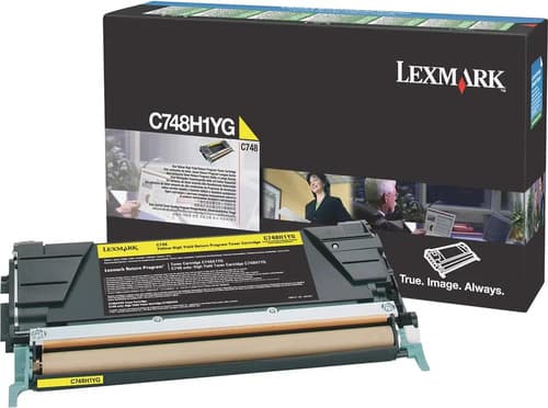 Tóner Amarillo Lexmark C748h1yg Pag-10,000 Amarillo