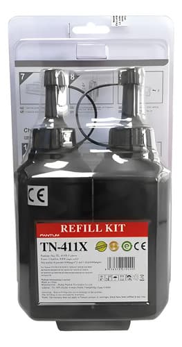 Recarga Toner Pantum Tn411x P3010dw P3300dw M6700dw M7300dw Negro