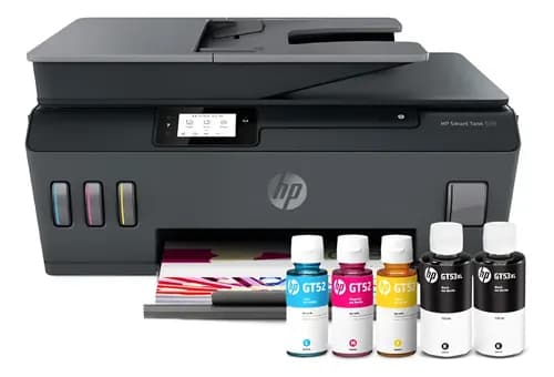 Impresora Multifunción A Color Hp Smart Tank 530 Con Wifi 11 Negro