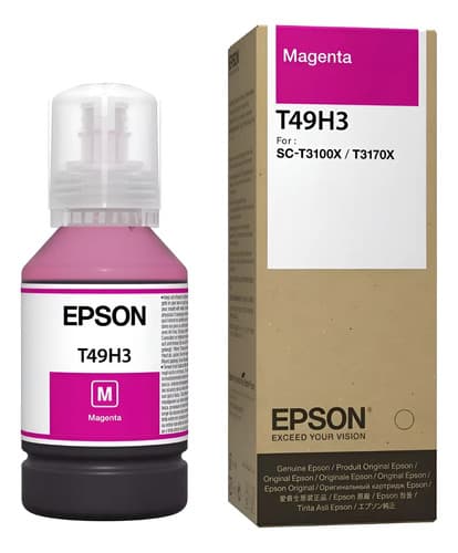 Botella Epson T49h Magenta T49h320 140ml  Epson T3170x Magenta