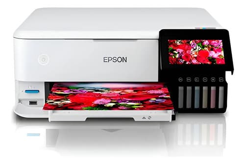 Impresora Epson L8160 Fotografica A4 6 Colores Color Blanca Blanco