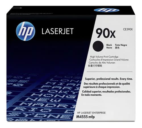 Tóner Hp Ce390x Negro Para Laserjet M4555