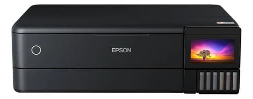 Impresora Multifunción A Color Epson Ecotank L8180 Con Wifi Negro