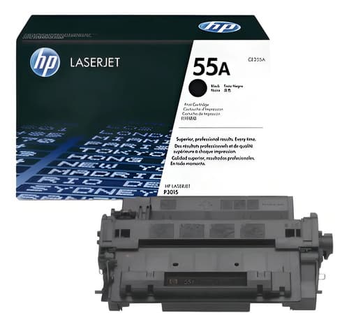 Toner Hp Ce255a Original Negro Laserjet P3015 6000 Paginas Negro