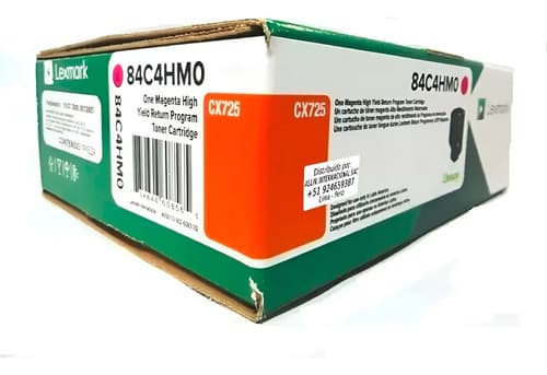 Toner Lexmark Cx725 84c4hc0 84c4hk0 84c4hc0 84c4hy0 Original
