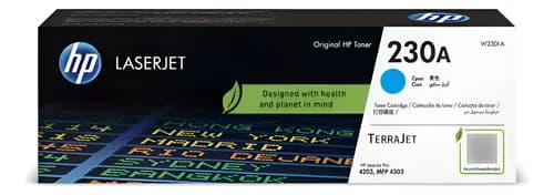 Toner Hp 230a W2301a Cyan Original Laserjet Color 4203 4303 Cian