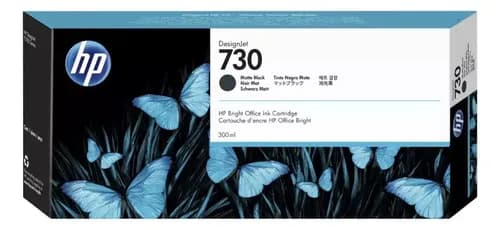 Cartucho Hp 730 Negro 300ml T1600 T1700 T2600 Original