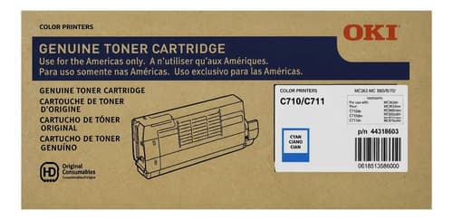 Toner Oki 44318602 Magenta C710 C711 710 711 Original Magenta 1