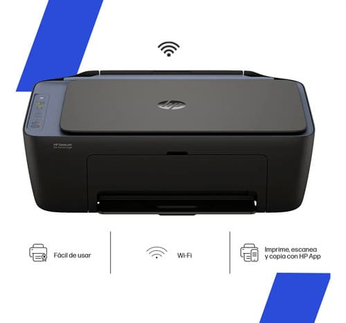 Impresora Multifuncional Hp Ink Advantage 2975 A Color Wi-fi Imprime Escanea Copia Negro