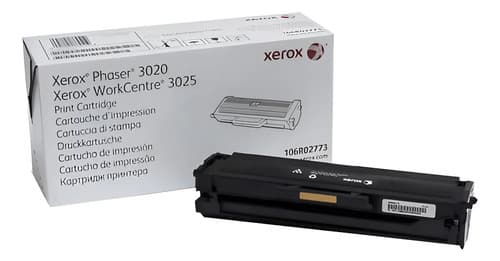 Toner Xerox 3020 3025 Original 106r02773 Carga Completa Negro