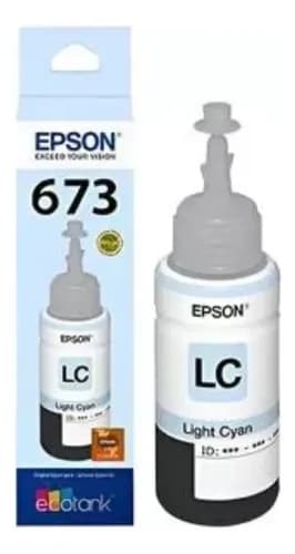 Epson T673520 Botella De Tinta L800/1800 Light Cyan 1800 Fot Tinta Cian