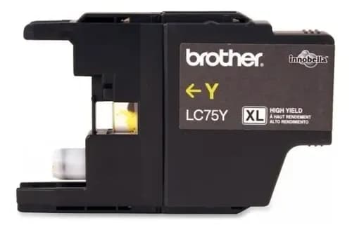 Cartucho Amarillo Brother 2pzs Lc75y 600 Pág /vc