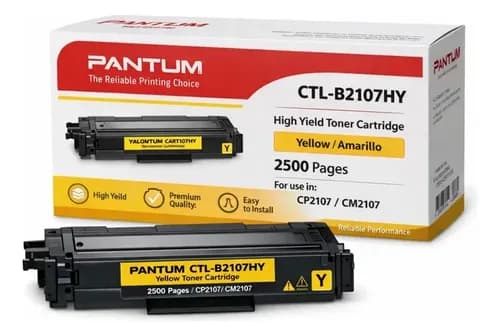 Tóner Pantum Ctl-b2107hy Orig. X Impresoras Cp2107 Y Cm2107 Amarillo