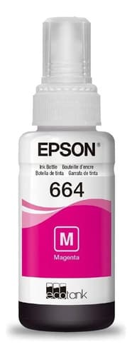 Botella Tinta Epson T664 Magenta 70 Ml T664320