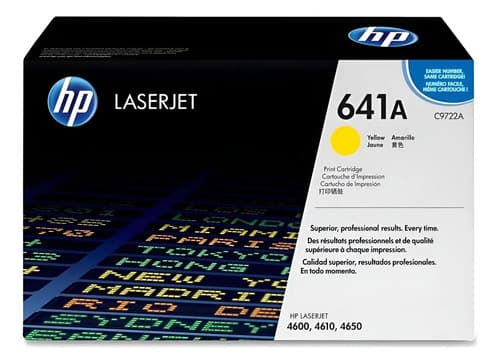 Toner Hp C9722a 9722 C9722 641a 641 Amarillo 4600 9722 Tónicos