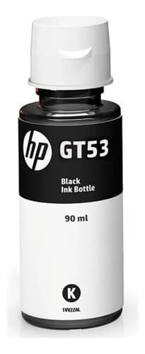 Botella De Tinta Negra De Recarga Gt53 Hp, 90 Ml, 1vv22al Equiv Gt51 Negro