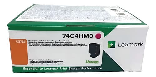 Tóner Lexmark 74c4hm0 Magenta