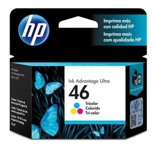 Cartucho De Tinta Hp 46 Tricolor Para Deskjet 252