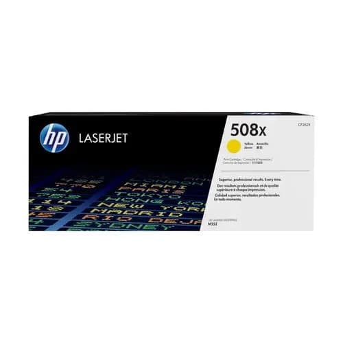 Toner Hp 508x Amarillo Alta Capacidad Cf362x Para Impresoras Hp M552 M553 M577