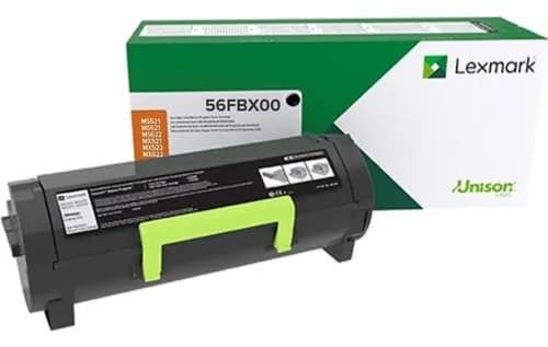 Tóner Lexmark 56f4x00 421 521 621 Ms421 Ms521 Ms621 Negro