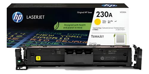 Toner Hp 230a W2302a Amarillo Original Laserjet 4203 4303 Amarillo
