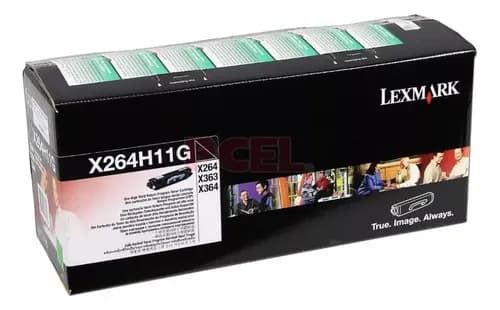 Toner X264h11g Lexmark Alta Capacida X264 X363 X364 Original Negro