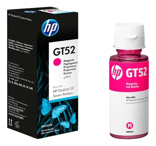 Tinta Hp Gt52 Magenta M0h55al Deskjet 5820 410 415