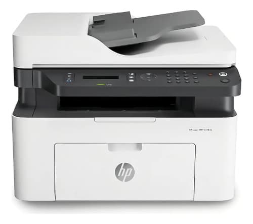 Impresora Multifuncional Hp 137fnw Laser Mfp Blanco Blanco