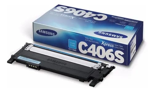 Toner Samsung 406 C406 Cian 360 365 368 3305 C410 C460 Cian Samsung