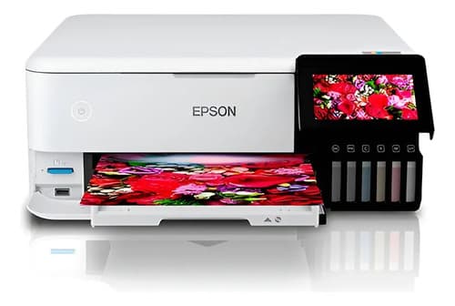 Impresora Epson L8160 Fotografica A4 6 Colores Color Blanca Blanco