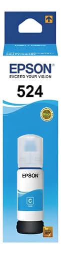 Tinta Epson 524 T524 C L6490 L15150 L15160 Original Cian