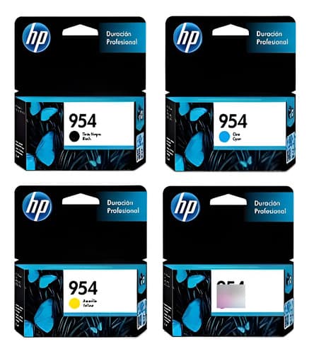 Cartucho De Tinta Hp Office Jet 954 Negro Mas 954 Colores