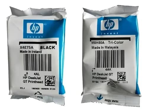 Cabezales De Impresión Hp Gt52 (m0h50a) Y Gt53 (x4e75a)