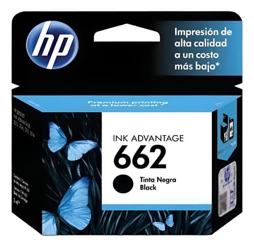 Cartucho Hp 662 Negro 1515 2515 2545 3515 3645 2516 3516