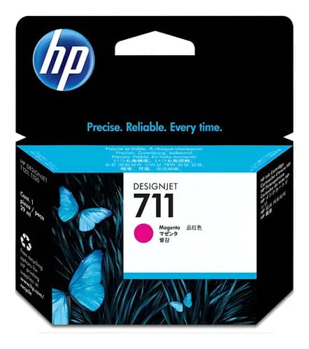 Cartucho Hp 711 Magenta Cz131a Plotter T120 T520