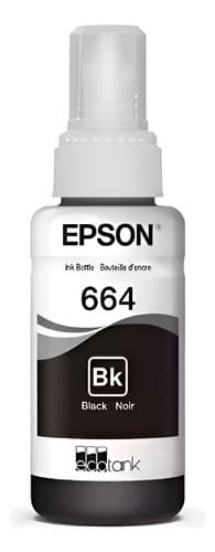 Tinta Epson 664 Negro 664120 T664120-al L200 L210 L355 L555 Sí