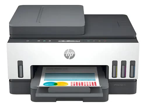 Impresora Multifunción A Color Hp Smart Tank 750 Wifi Blanco