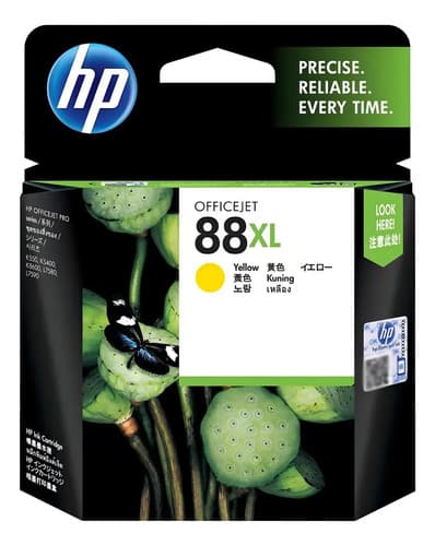 Cartucho De Tinta Hp 88xl Color Amarillo De 17.1 Ml