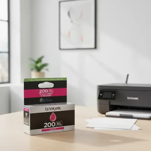 Cartucho Lexmark 200xl Magenta Original L Pro 4000 5500