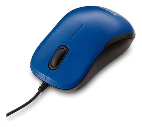 Mouse Verbatim Optico Silent Corded Azul 70233 Cable Usb Azul