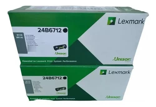 Toner Lexmark 1145 M1145 Xm1145 24b6712 Original Factura A B Negro Lexmark