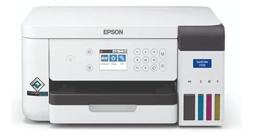 Impresora Epson F170 Sublimación A4 Surecolor Wi-fi Usada3 Blanco