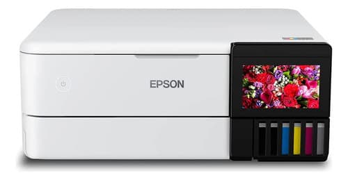 Ecotank L8160 De Epson Fotográfica Conectividad Versátilidad Blanco