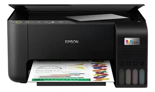 Impresora A Color Multifunción Epson Ecotank L3250 Wifi 220v Negro